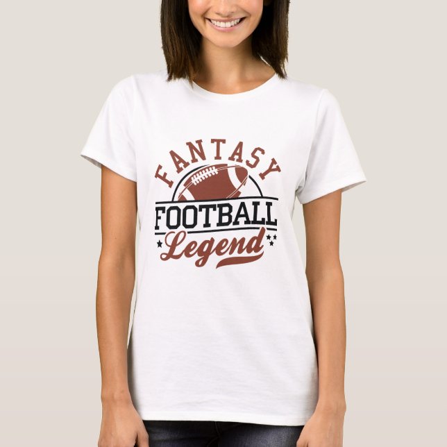 Camiseta Legenda de futebol fantasia (Frente)