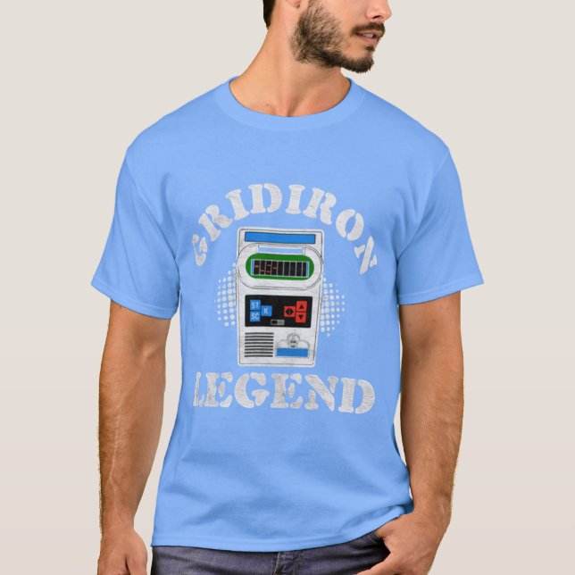 Camiseta Legenda de Gridiron - Futebol Eletrônico (Frente)