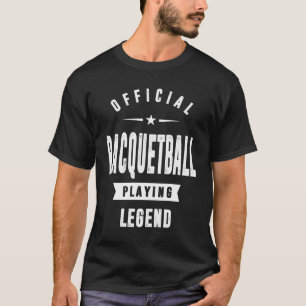 Camiseta Legenda de Jogada do Racquetball Oficial
