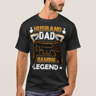 Camiseta Legenda de jogos de pai para marido