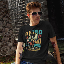 Camiseta Legenda de jogos retrorreflectora - Jogo de vídeo