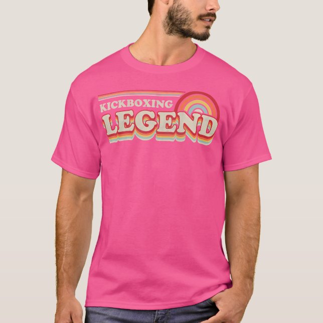 Camiseta Legenda de Kickboxing Engraçada (Frente)
