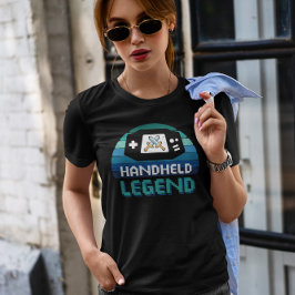 Camiseta Legenda de mão - Jogo de vídeo