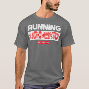 Camiseta Legenda de Motivação de Homens e Mulheres Ju
