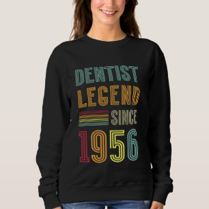 Camiseta Legenda de Odontologia 1956 69 Anos Médico 69º Nas