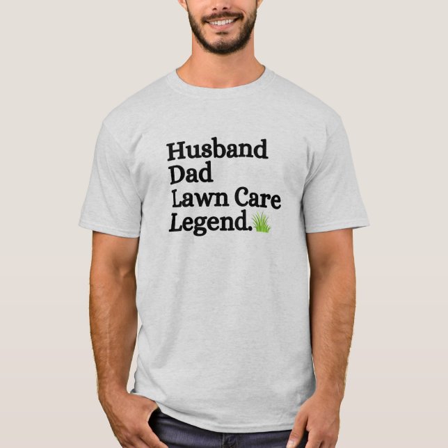 Camiseta Legenda de Pai do Husband (Frente)