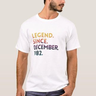 Camiseta Legenda De Presente De aniversário de 40 anos Desd