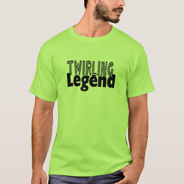 Camiseta Legenda de Twirling (Frente)