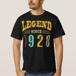 Camiseta Legenda Desde 1928 Man Myth , Presente De Dia De L