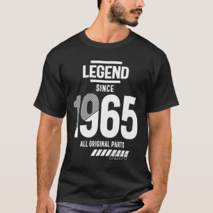 Camiseta Legenda desde 1965 - 57.º aniversário