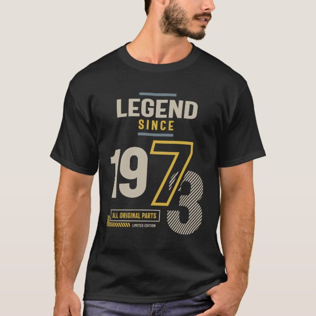 Camiseta Legenda desde 1973 50 anos (Frente)