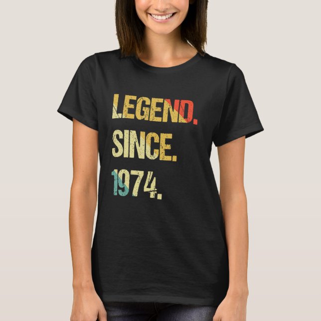Camiseta Legenda Desde 1974 (Frente)