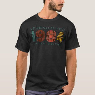 Camiseta Legenda Desde 1984, Edição Limitada