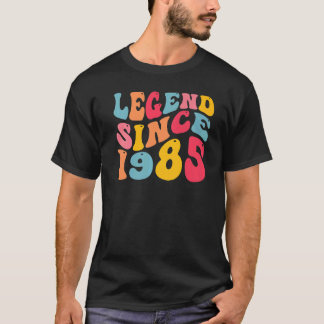 Camiseta Legenda desde 1985 37 anos Retro Vintage 37th