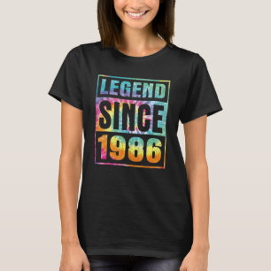 Camiseta Legenda desde 1986 36 anos 36 anos Aniversário Tie