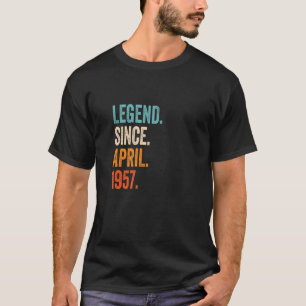 Camiseta Legenda desde abril de 1957 66º Aniversário