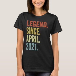 Camiseta Legenda desde abril de 2021 segundo aniversário 2