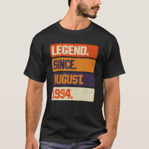 Camiseta Legenda desde agosto de 1994 Retro 29 anos 29º B