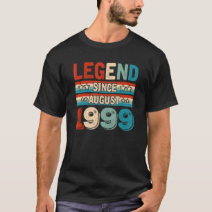 Camiseta Legenda desde agosto de 1999 Retro 23 anos 23º B