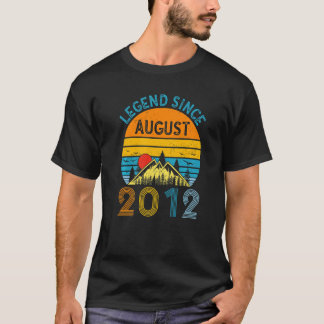 Camiseta Legenda desde agosto de 2012 10º aniversário Vinta