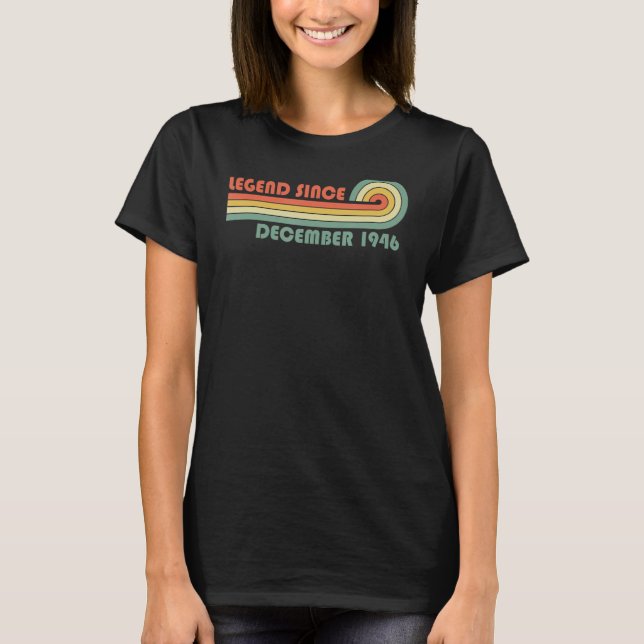Camiseta Legenda desde dezembro de 1946 (Frente)