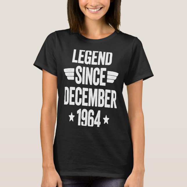 Camiseta Legenda desde dezembro de 1964 1 (Frente)