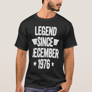 Camiseta Legenda desde dezembro de 1976 1