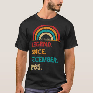 Camiseta Legenda desde dezembro de 1985 37º Nascer de anive
