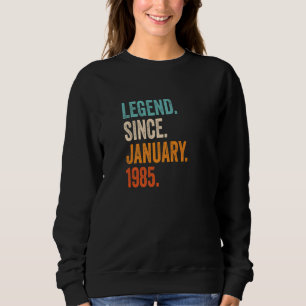 Camiseta Legenda desde Janeiro de 1985 38º Aniversário