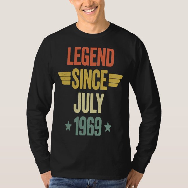Camiseta Legenda desde julho de 1969 (Frente)