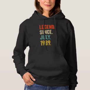 Camiseta Legenda desde julho de 1989 33 anos 33 anos