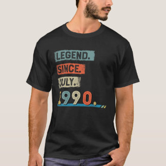 Camiseta Legenda desde julho de 1990 31Homens de Sé Anivers
