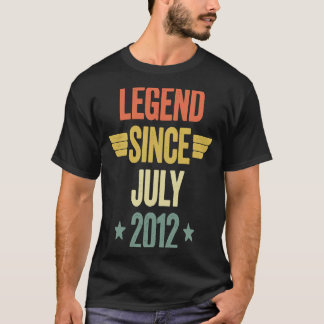 Camiseta Legenda desde julho de 2012