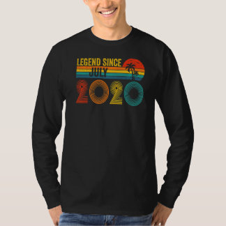 Camiseta Legenda desde julho de 2020 segundo aniversário 2 