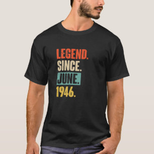 Camiseta Legenda desde junho de 1946 - 76 anos 76