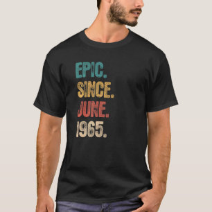Camiseta Legenda desde junho de 1965 57 anos 57 anos
