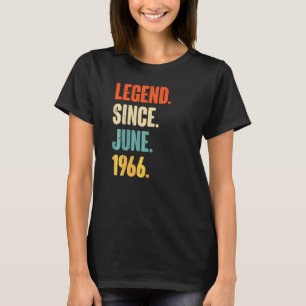 Camiseta Legenda desde junho de 1966 56 anos 56 anos