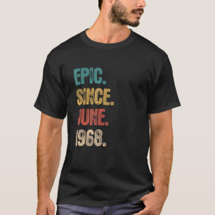 Camiseta Legenda desde junho de 1968 54 anos 54 anos