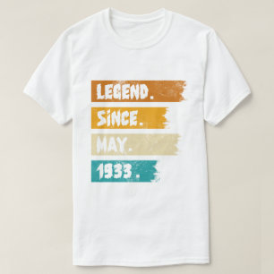 Camiseta Legenda Desde maio de 1933
