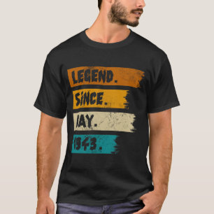 Camiseta Legenda Desde maio de 1943