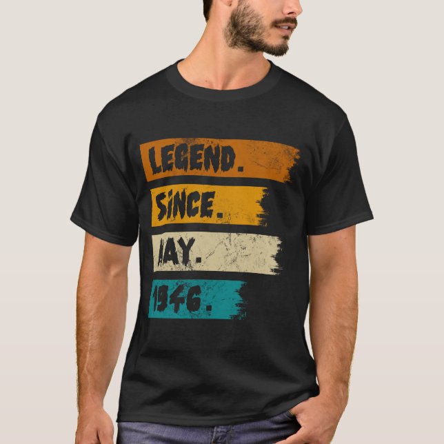 Camiseta Legenda Desde maio de 1946 (Frente)