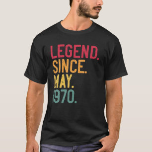 Camiseta Legenda Desde Maio De 1970 51Ruas De 51 Anos De Id