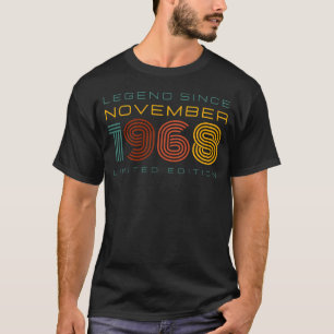 Camiseta Legenda desde novembro de 1968, Edição Limitada de