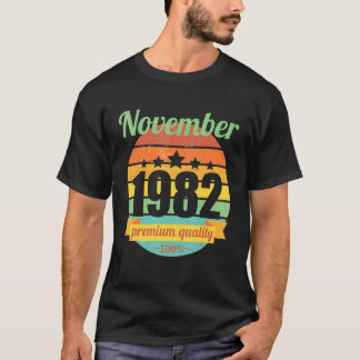Camiseta Legenda desde novembro de 1982 40 anos 40 anos 40