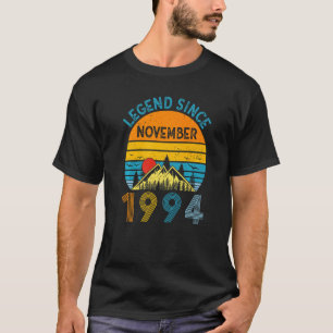 Camiseta Legenda desde novembro de 1994 28º aniversário 28 