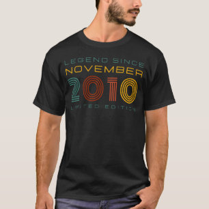 Camiseta Legenda desde novembro de 2010, Edição Limitada de