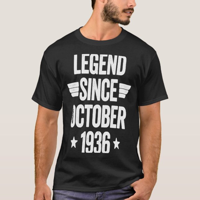 Camiseta Legenda desde outubro de 1936 1 (Frente)
