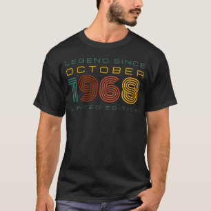 Camiseta Legenda desde outubro de 1968, Edição Limitada de