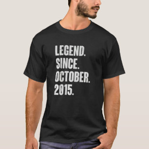 Camiseta Legenda Desde outubro de 2015, Aniversário de 7 de