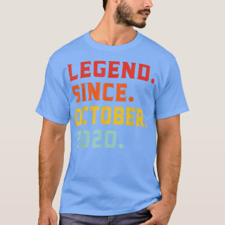 Camiseta Legenda desde outubro de 2020 segundo aniversário
